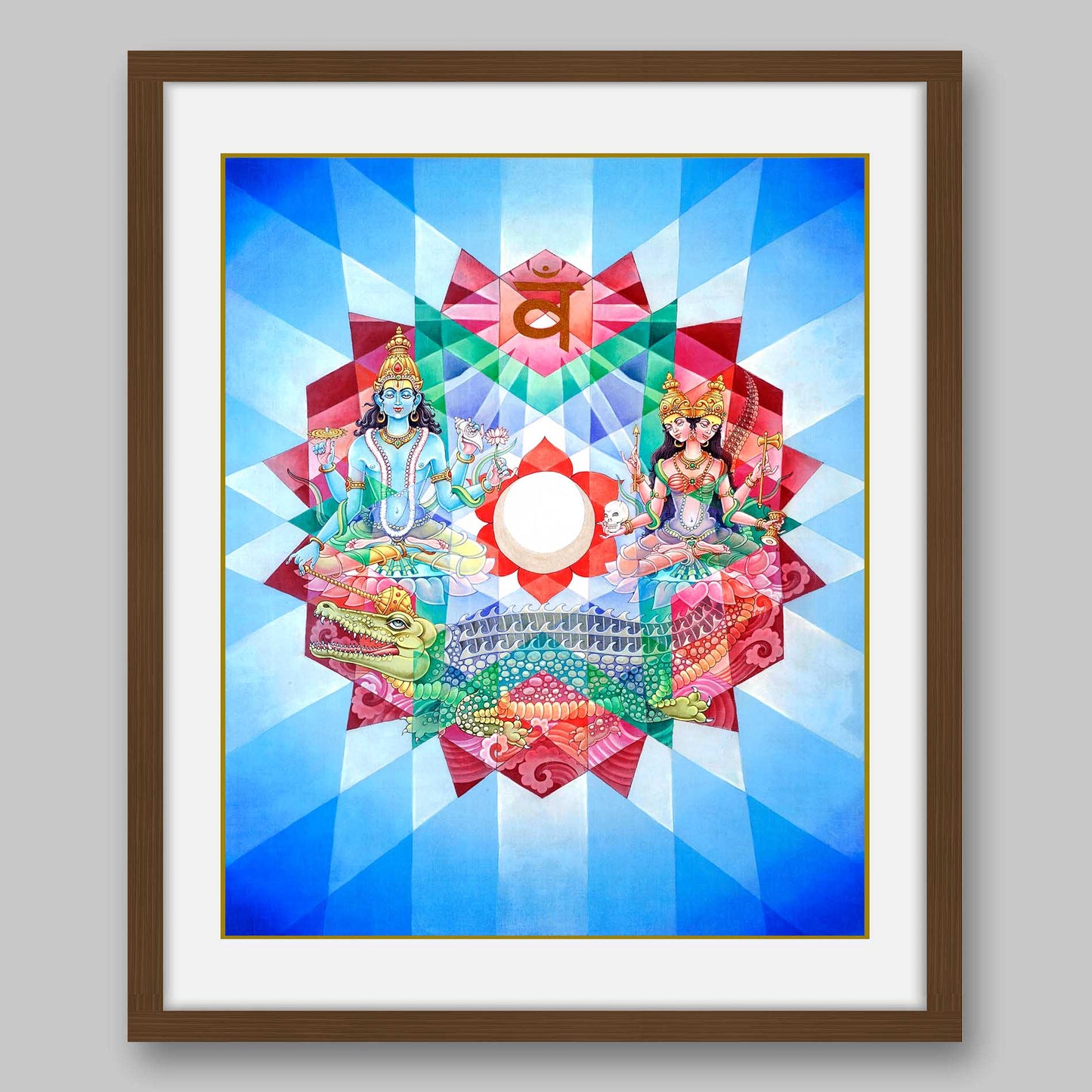 Swadisthana Chakra – High Quality Print of Artwork by Pieter Weltevrede - Home Decor - Sagar World