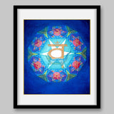 Swadisthana Chakra – High Quality Print of Artwork by Pieter Weltevrede - Home Decor - Sagar World