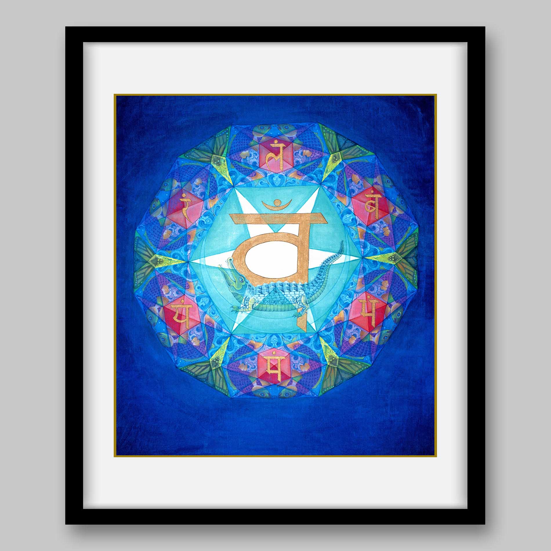 Swadisthana Chakra – High Quality Print of Artwork by Pieter Weltevrede - Home Decor - Sagar World