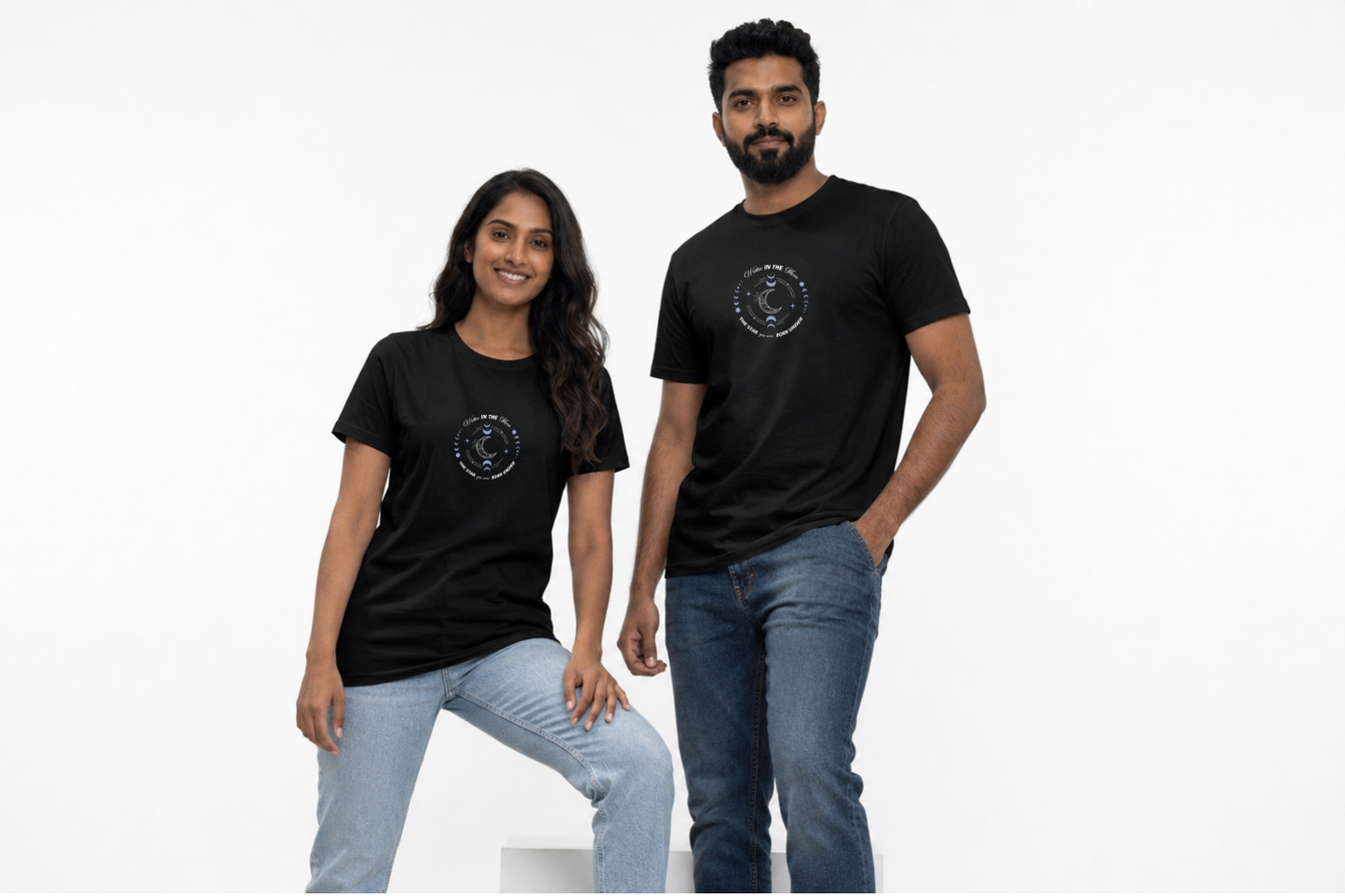 Magha Nakshatra T-Shirt – Vedic Astrology Inspired Unisex Cotton Tee | Spiritual Minimalist Wear