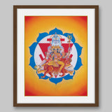 Manipura Chakra – High Quality Print of Artwork by Pieter Weltevrede - Home Decor - Sagar World