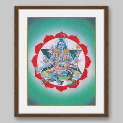 Anahata Chakra – High Quality Print of Artwork by Pieter Weltevrede - Home Decor