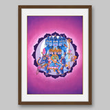 Vishuddha Chakra – High Quality Print of Artwork by Pieter Weltevrede - Home Decor - Sagar World