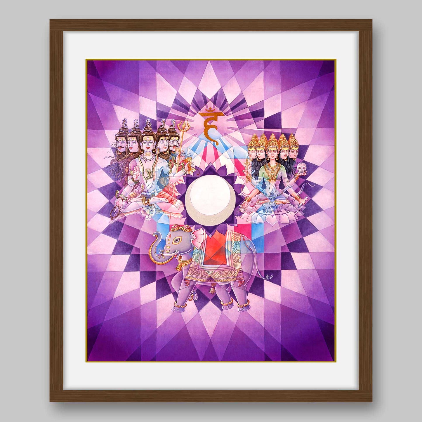 Vishuddha Chakra – High Quality Print of Artwork by Pieter Weltevrede - Home Decor - Sagar World