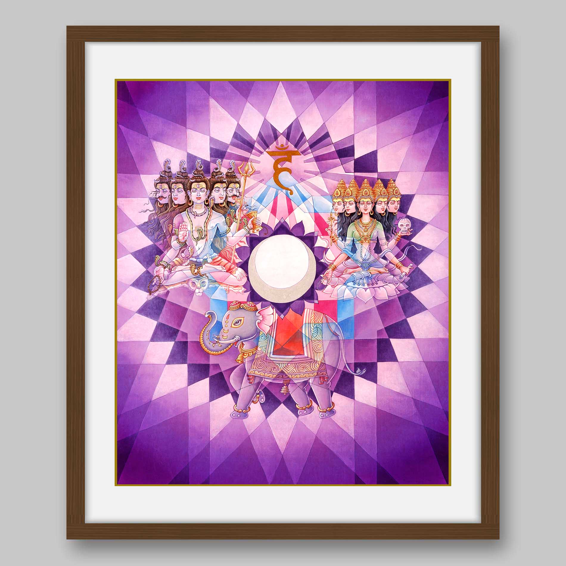 Vishuddha Chakra – High Quality Print of Artwork by Pieter Weltevrede - Home Decor - Sagar World