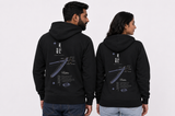 krittika  Nakshatra Hoodie  – Vedic Astrology Inspired Unisex Cotton  hoodie | Spiritual Minimalist Wear