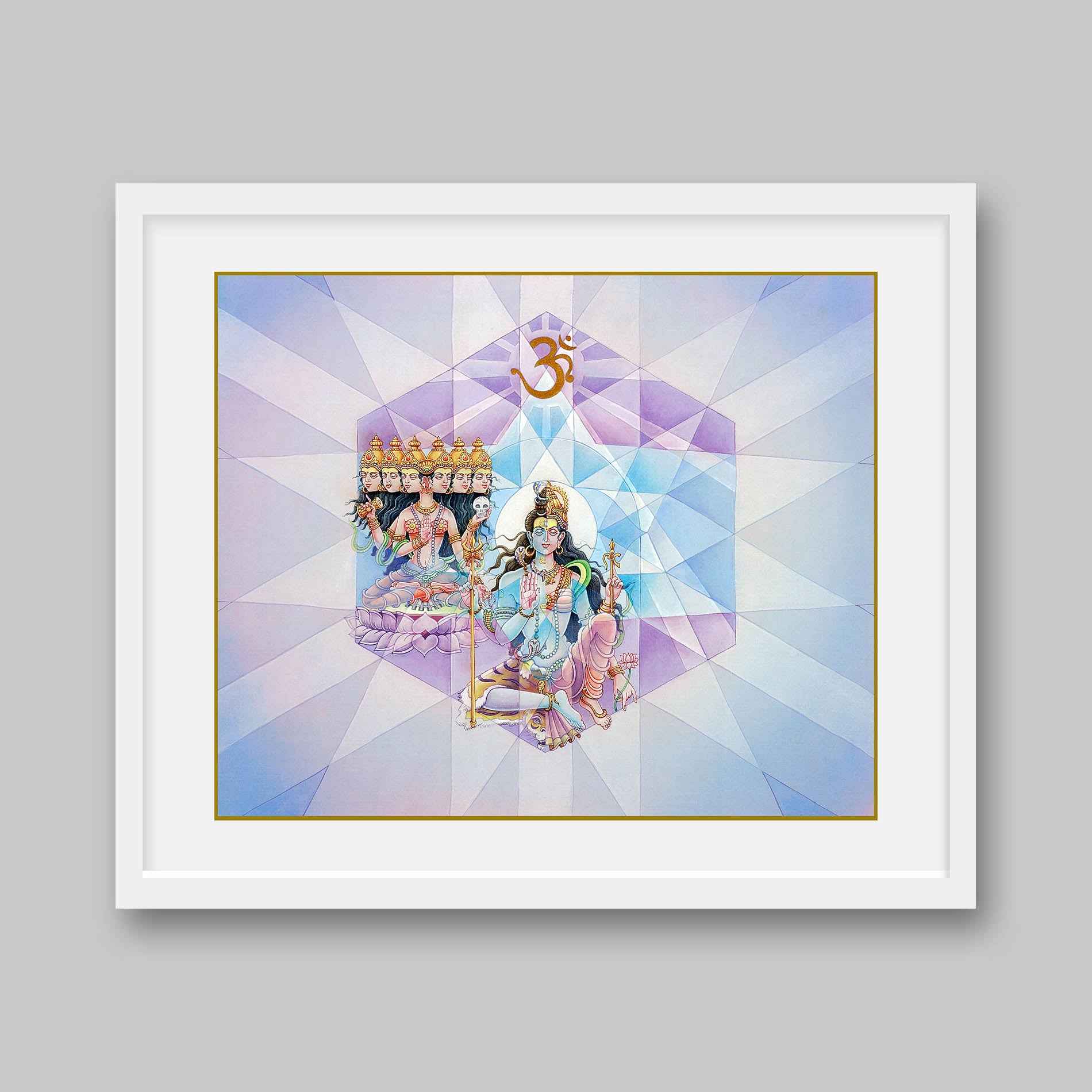 Ajna Chakra – High Quality Print of Artwork by Pieter Weltevrede - Home Decor