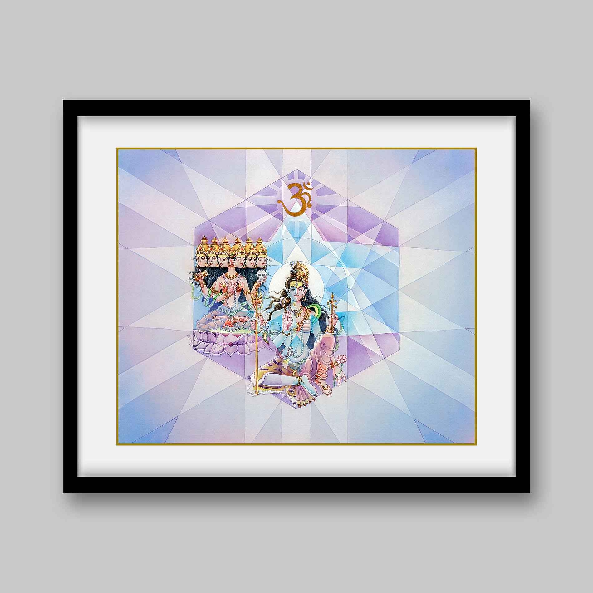 Ajna Chakra – High Quality Print of Artwork by Pieter Weltevrede - Home Decor
