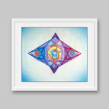 Ajna Chakra – High Quality Print of Artwork by Pieter Weltevrede - Home Decor