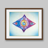 Ajna Chakra – High Quality Print of Artwork by Pieter Weltevrede - Home Decor