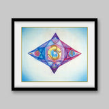 Ajna Chakra – High Quality Print of Artwork by Pieter Weltevrede - Home Decor