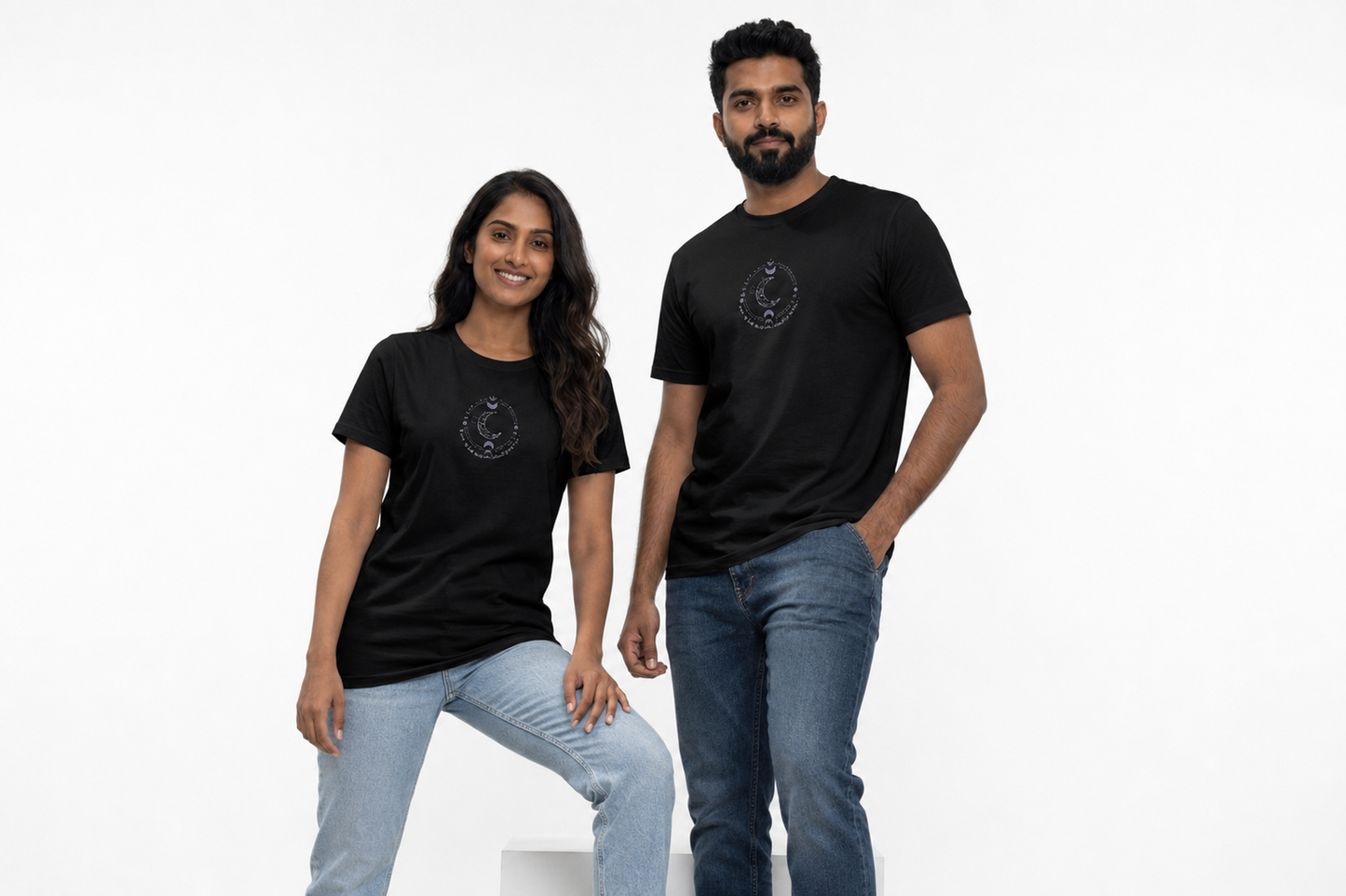 Jyeshta Nakshatra T-Shirt – Vedic Astrology Inspired Unisex Cotton Tee | Spiritual Minimalist Wear