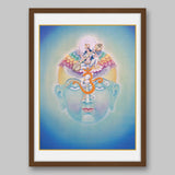 Sahasrara Chakra – High Quality Print of Artwork by Pieter Weltevrede - Home Decor - Sagar World