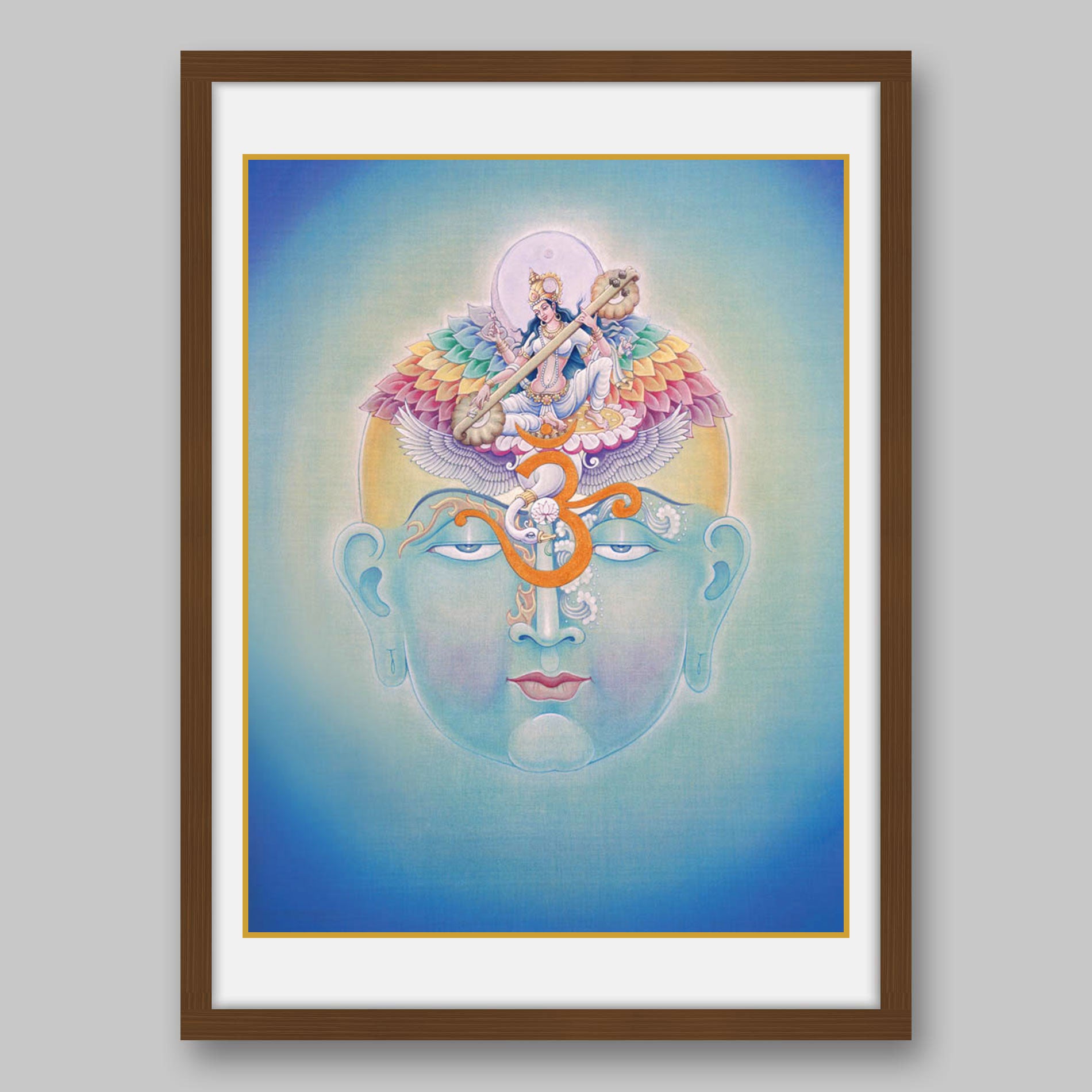 Sahasrara Chakra – High Quality Print of Artwork by Pieter Weltevrede - Home Decor - Sagar World