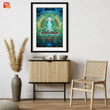 Amitabha Buddha- The Buddha of Infinite Light- High Quality Print of Artwork by Pieter Weltevrede - Sagar World