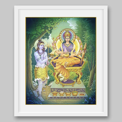 Annapurna – High Quality Print of Artwork by Pieter Weltevrede