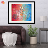Ardhanarishwara – High Quality Print of Artwork by Pieter Weltevrede