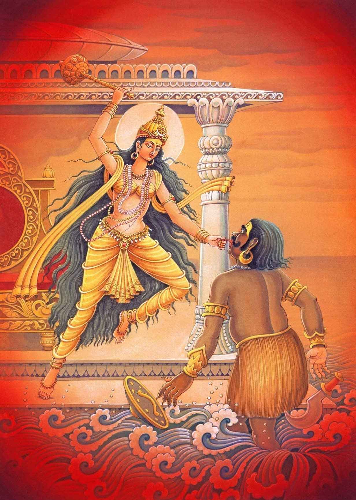 Baglamukhi - High Quality Print of Artwork by Pieter Weltevrede