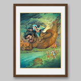 Balaram and Asur – High Quality Print of Artwork by Pieter Weltevrede