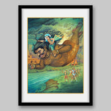 Balaram and Asur – High Quality Print of Artwork by Pieter Weltevrede