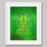 Bhagirath – a descendant of King Sagar – High Quality Print of Artwork by Pieter Weltevrede