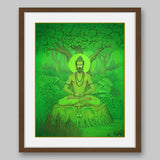 Bhagirath – a descendant of King Sagar – High Quality Print of Artwork by Pieter Weltevrede
