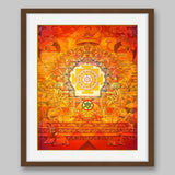 Bhuvaneshwari Yantra – High Quality Print of Artwork by Pieter Weltevrede - Home Decor