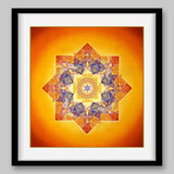 Bhuvaneshwari Yantra – High Quality Print of Artwork by Pieter Weltevrede - Home Decor