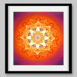 Bhuvaneshwari Yantra – High Quality Print of Artwork by Pieter Weltevrede - Home Decor