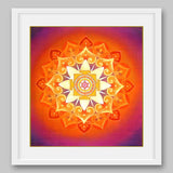 Bhuvaneshwari Yantra – High Quality Print of Artwork by Pieter Weltevrede - Home Decor