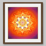 Bhuvaneshwari Yantra – High Quality Print of Artwork by Pieter Weltevrede - Home Decor