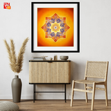 Bhuvaneshwari Yantra – High Quality Print of Artwork by Pieter Weltevrede - Home Decor - Sagar World
