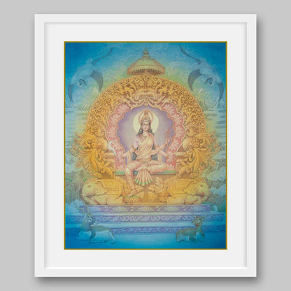Bhuvaneshwari – High Quality Print of Artwork by Pieter Weltevrede