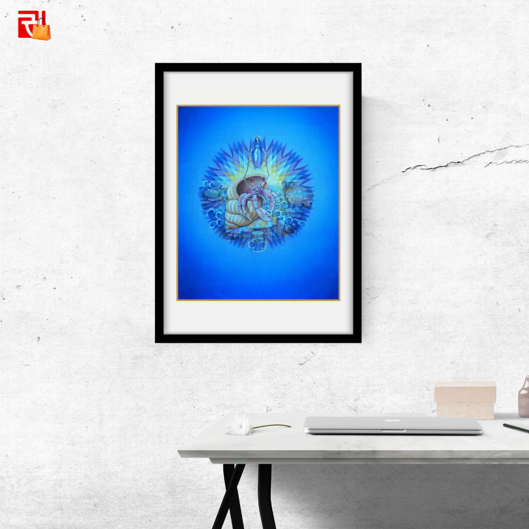 Cancer- High Quality Print of Artwork by Pieter Weltevrede - Home Decor