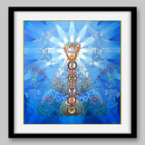 Seven Chakras – High Quality Print of Artwork by Pieter Weltevrede - Sagar World