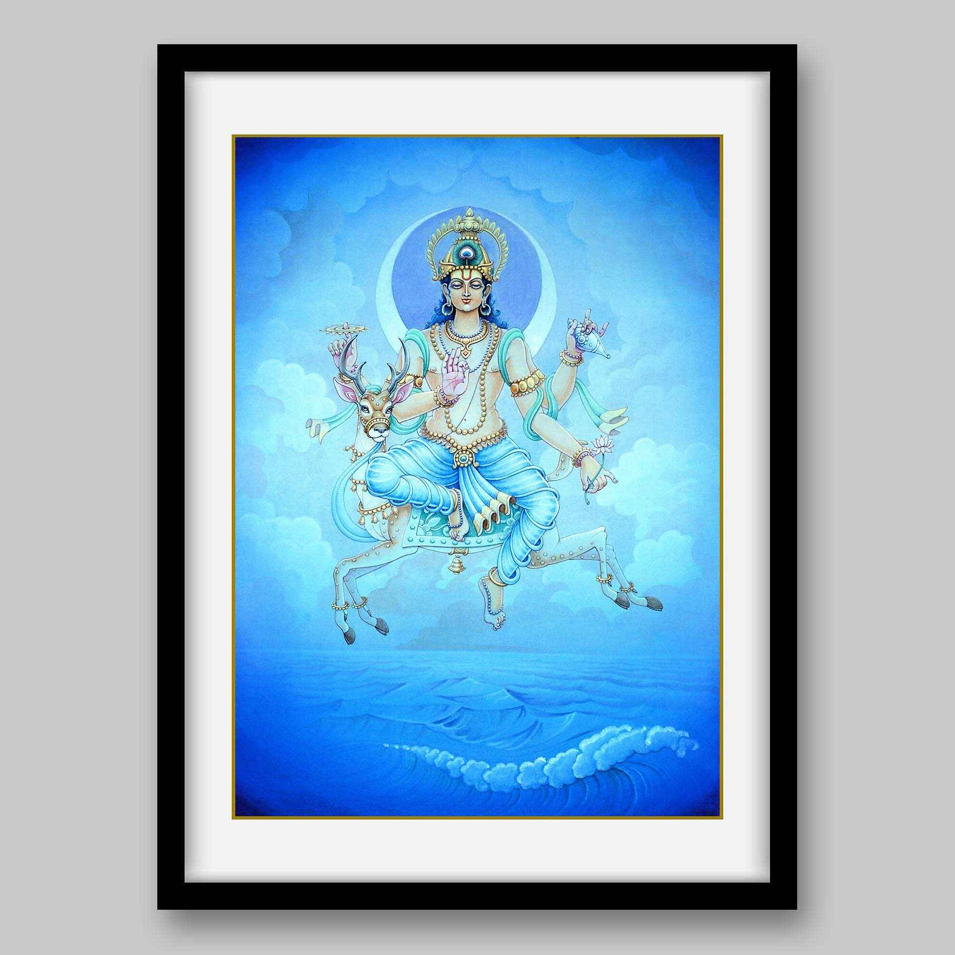 Chandra- High Quality Print of Artwork by Pieter Weltevrede - Home Decor