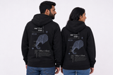 Uttara ashda  Nakshatra Hoodie – Vedic Astrology Inspired Unisex Cotton hoodie | Spiritual Minimalist Wear