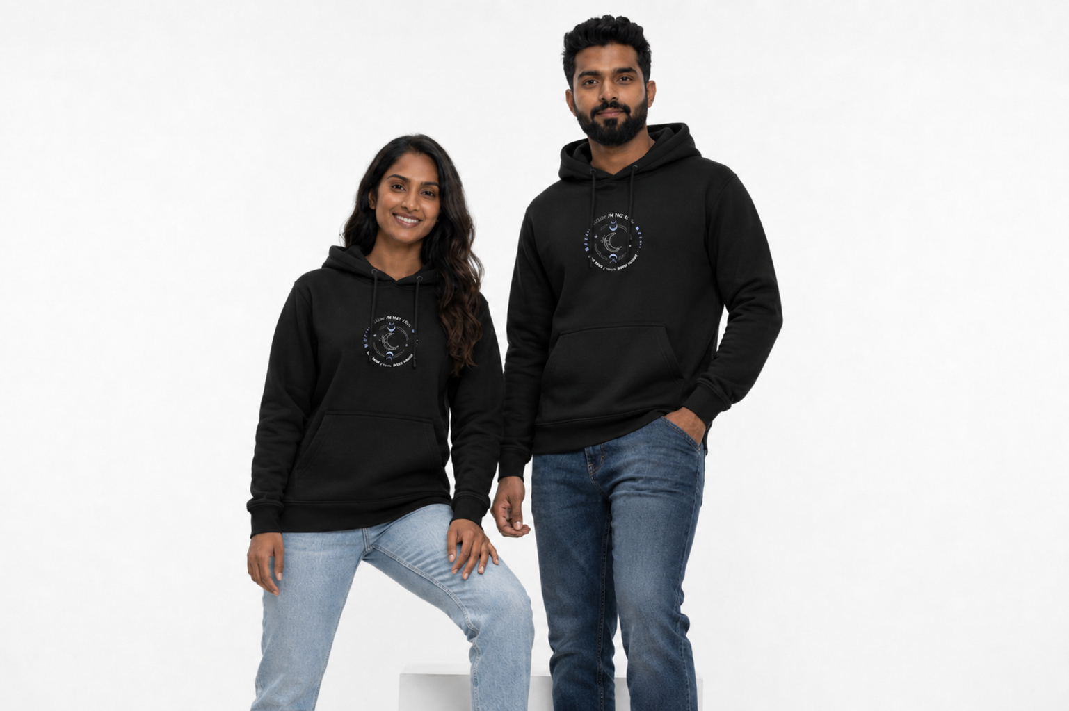 Mula Nakshatra Hoodie– Vedic Astrology Inspired Unisex Cotton hoodie Spiritual Minimalist Wear