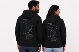 Punarvasu Nakshatra Hoodie – Vedic Astrology Inspired Unisex Cotton hoodie | Spiritual Minimalist Wear