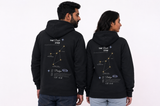 Pushya Nakshatra Hoodie – Vedic Astrology Inspired Unisex Cotton hoodie | Spiritual Minimalist Wear