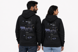 Rohini  Nakshatra Hoodie  – Vedic Astrology Inspired Unisex Cotton  hoodie | Spiritual Minimalist Wear