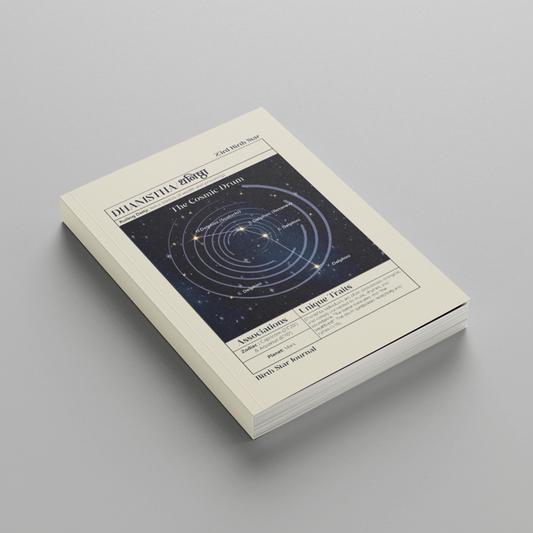 Dhanishta Nakshatra Journal – 365 Days of Cosmic Self-Reflection