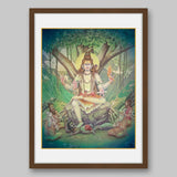 Dakshinimurti Shiva – High Quality Print of Artwork by Pieter Weltevrede