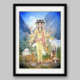 Dattatreya – High Quality Print of Artwork by Pieter Weltevrede