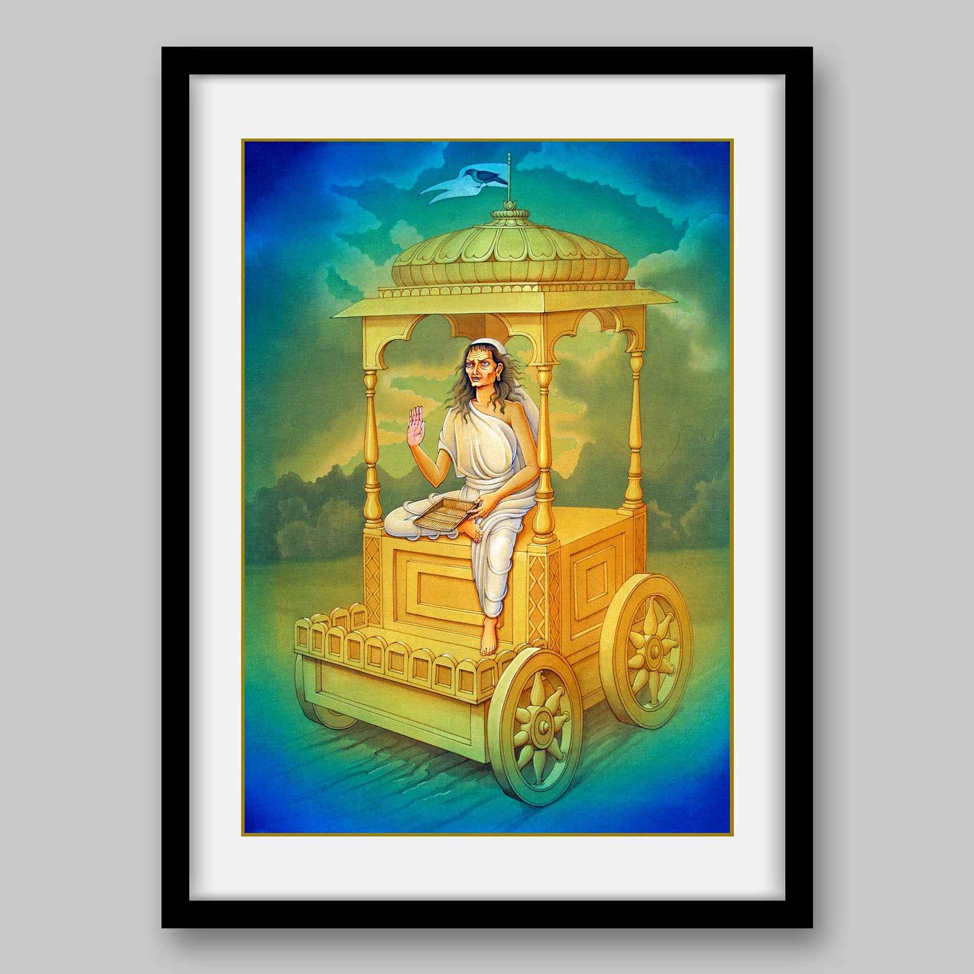 Dhumavati - High Quality Print of Artwork by Pieter Weltevrede