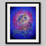 Durga - High Quality Print of Artwork by Pieter Weltevrede
