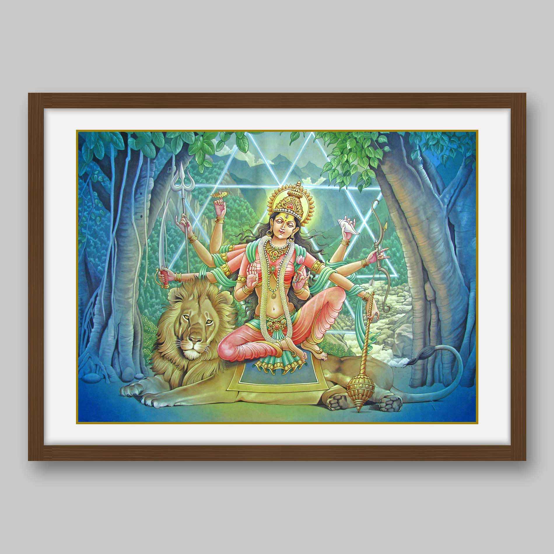 Chandraghanta – High Quality Print of Artwork by Pieter Weltevrede