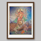 Durga - High Quality Print of Artwork by Pieter Weltevrede