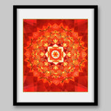 Durga Yantra- High Quality Print of Artwork by Pieter Weltevrede - Home Decor