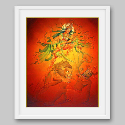 Durga - High Quality Print of Artwork by Pieter Weltevrede